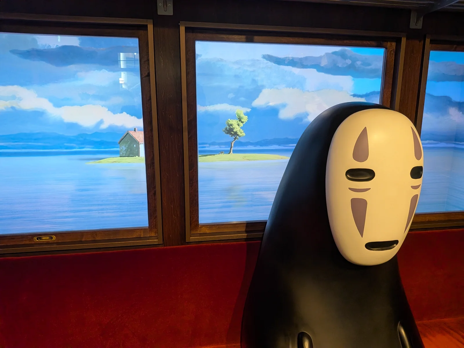 電車の車窓風景