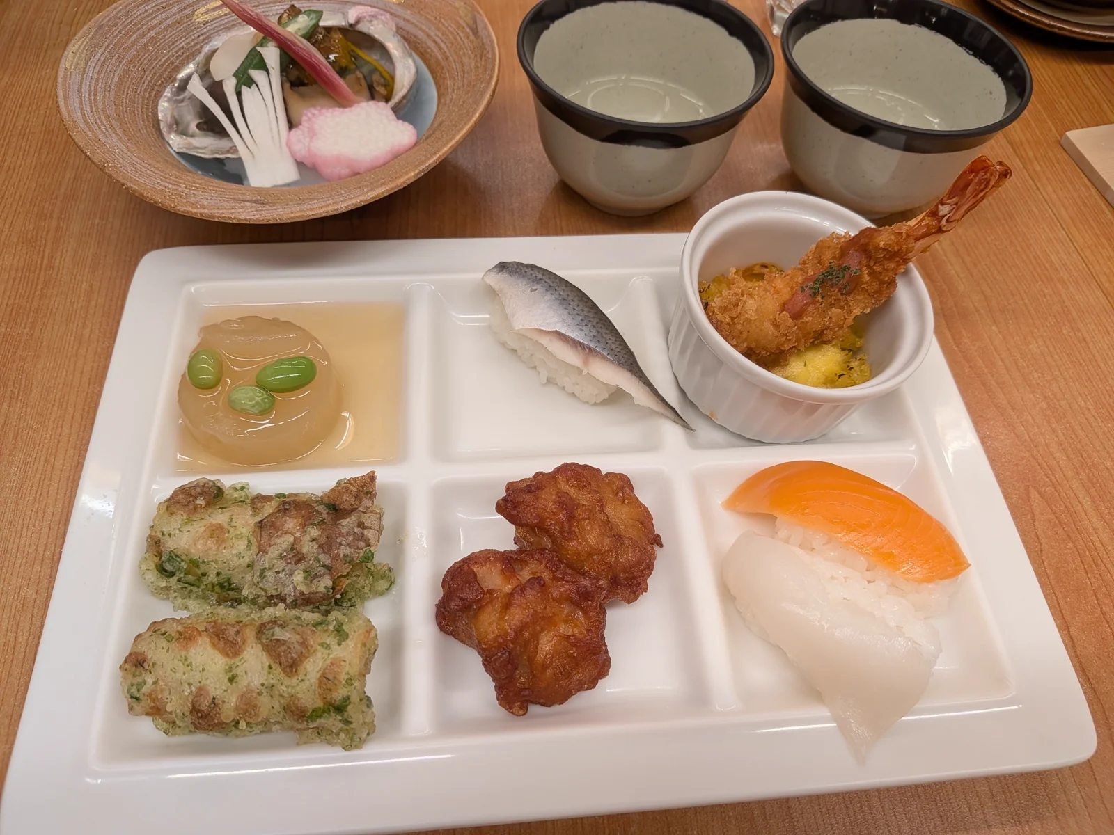 ２巡目のバイキング料理