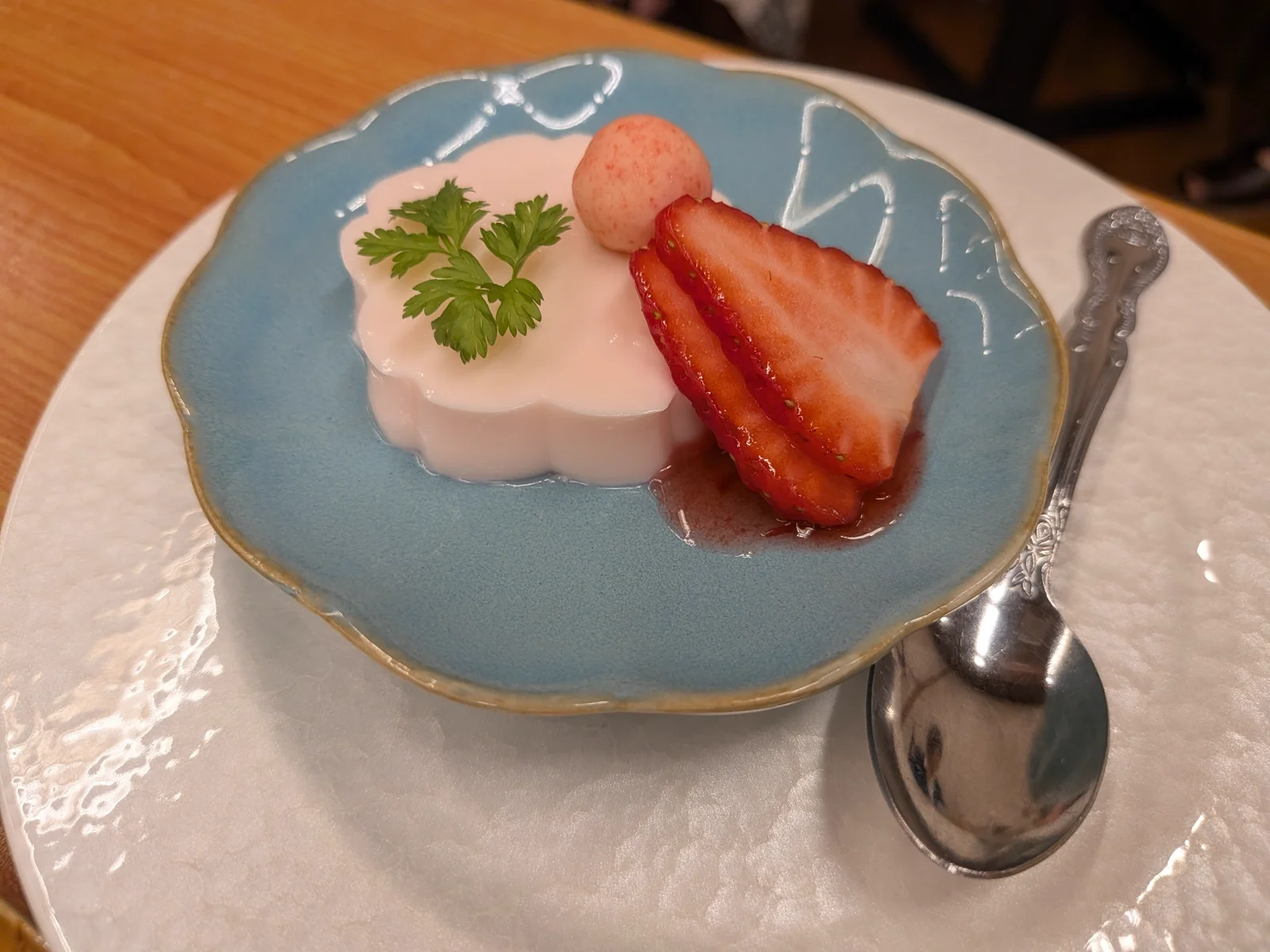 桜のパンナコッタ