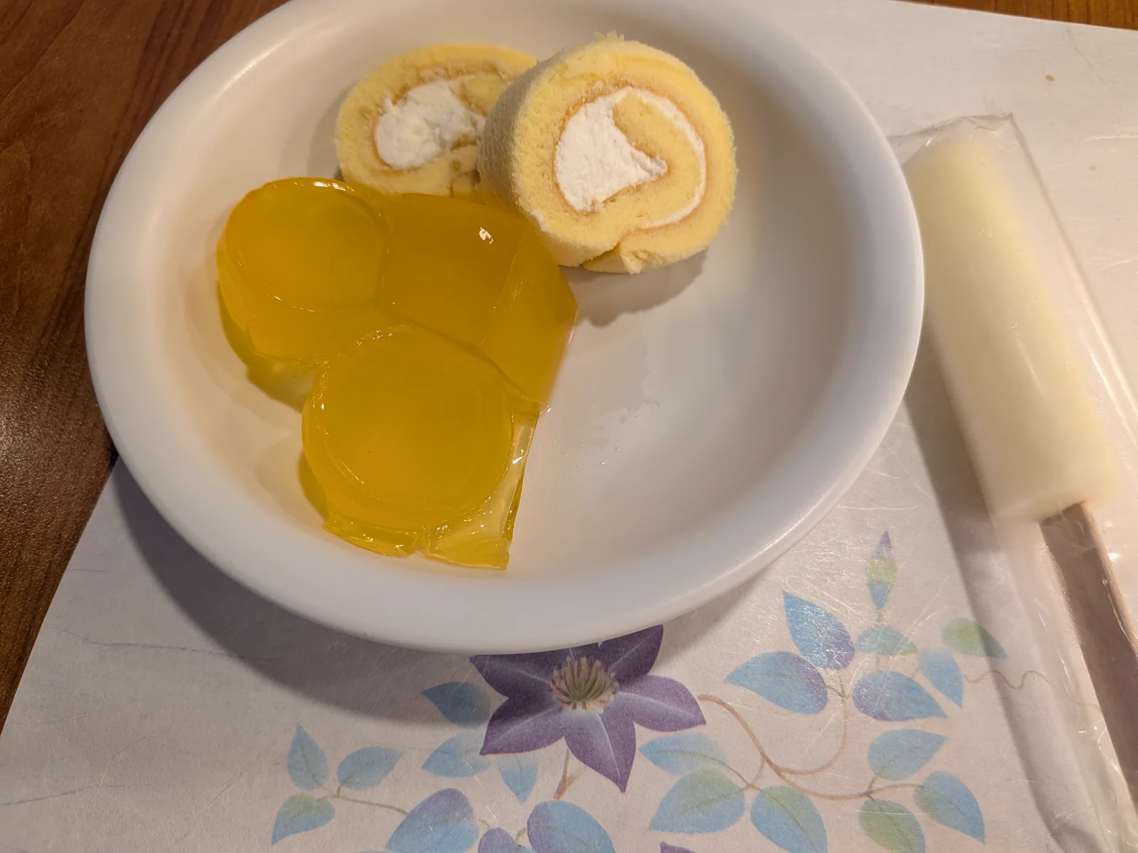 夕食のデザート