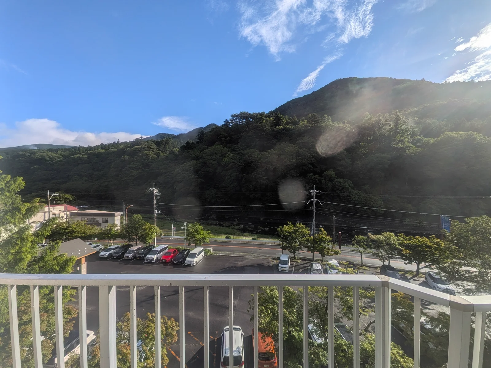 山側の景色