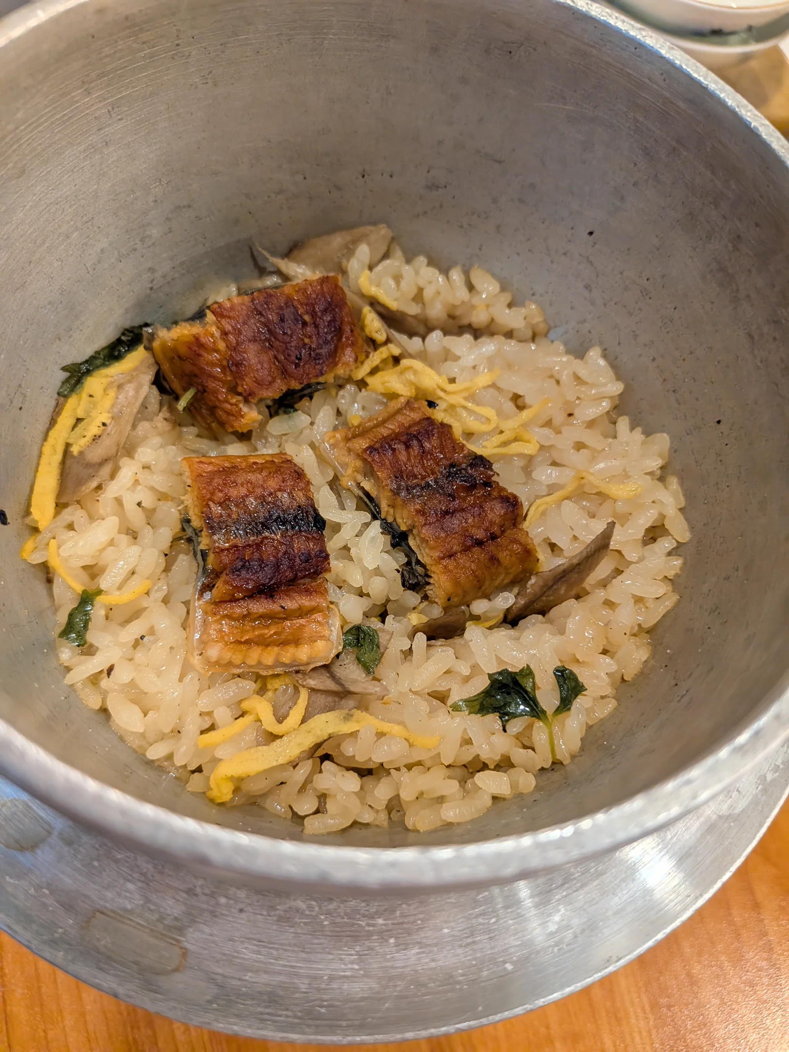 うなぎの釜飯