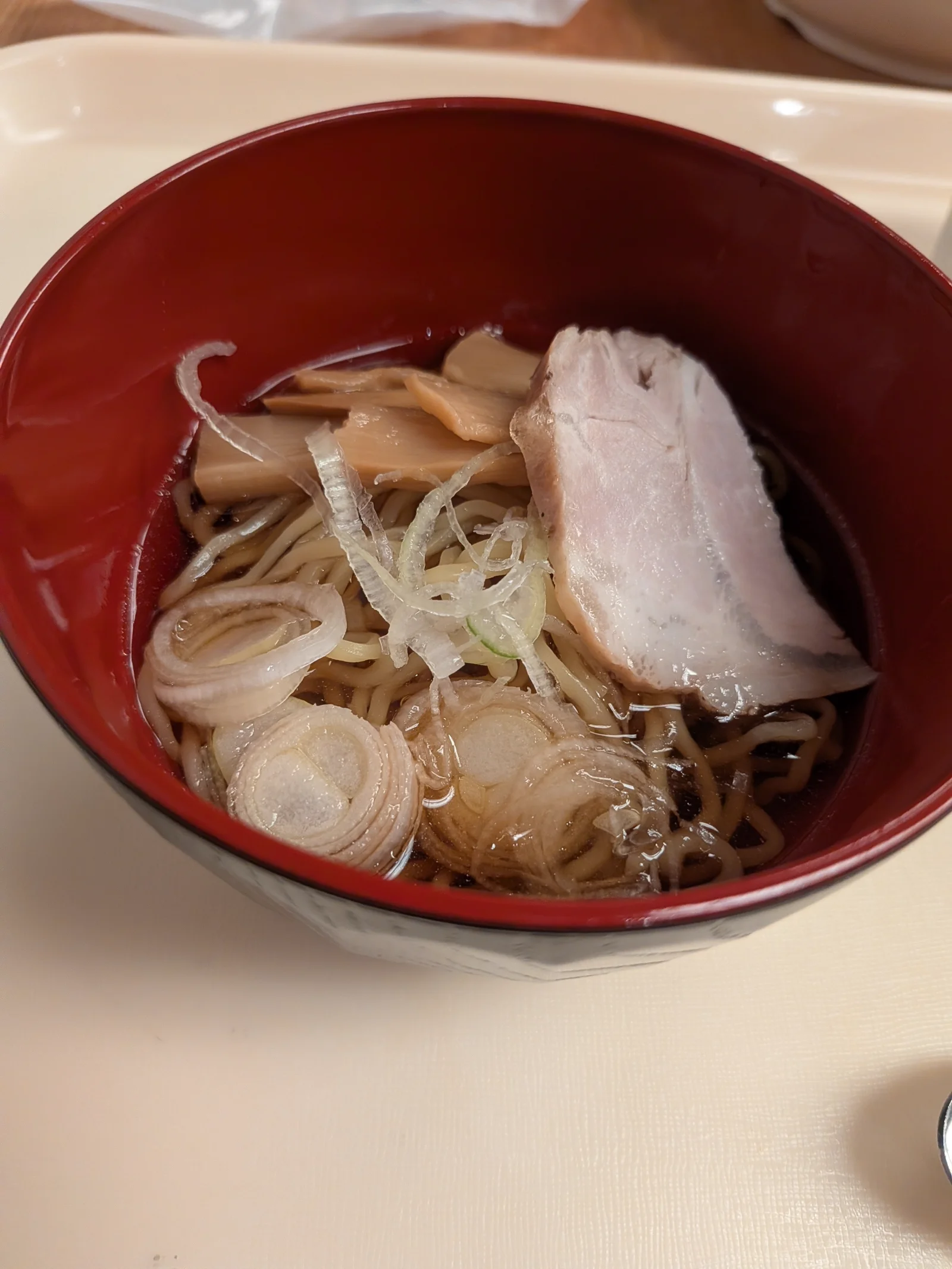 締めにぴったりのラーメン