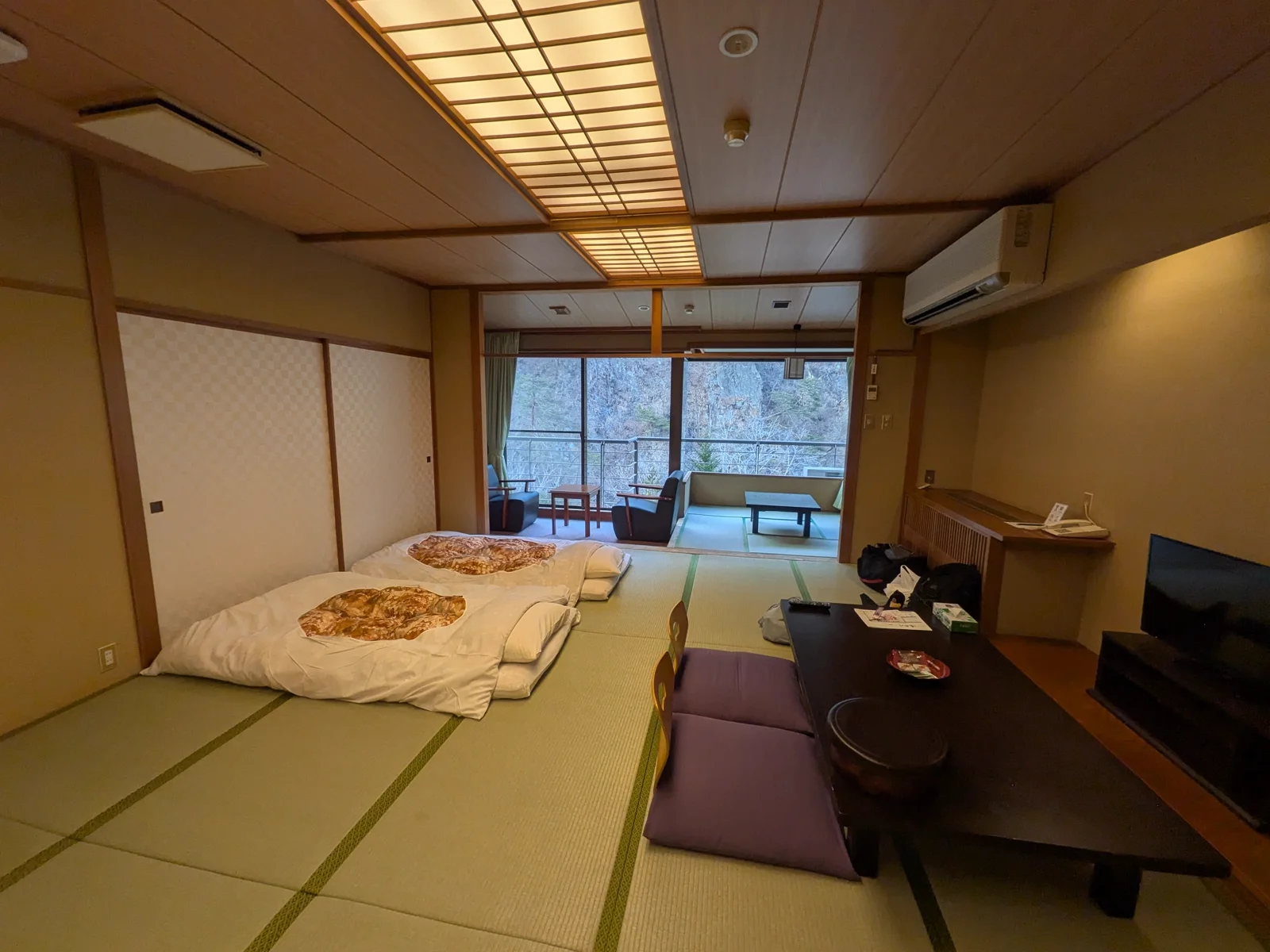 清潔感のある和室の様子